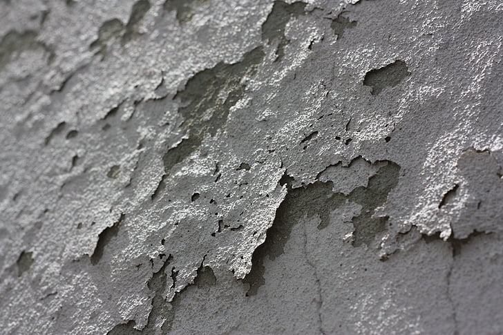 paint, flaking, wall, grunge, weathered, grey