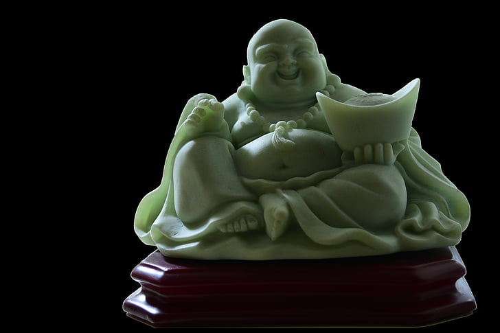 Budai jade figurine
