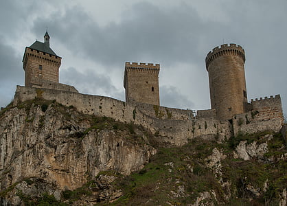 photo of gray concrete castle