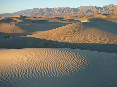 open desert at daytime