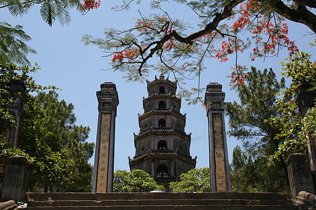 temple surrounded with trees