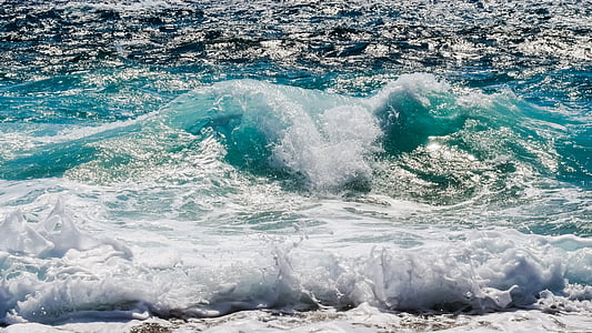 water waves during daytime