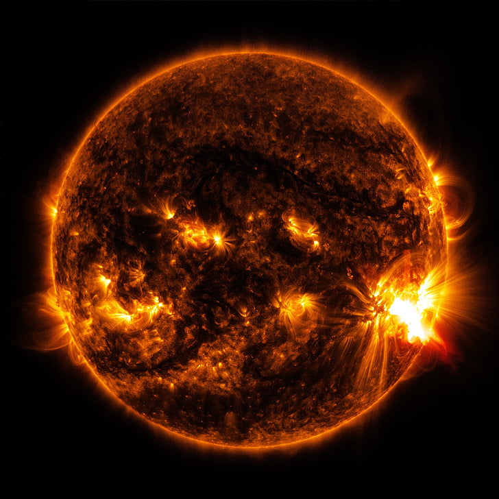 illustration of sun