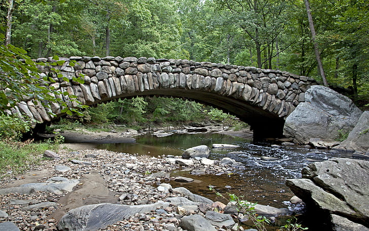 brown and grey stone bridge during daytime