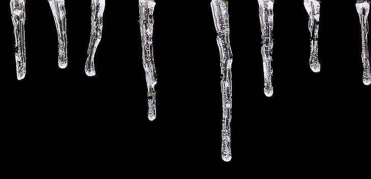 icicle, ice, cold, winter, frozen, icy