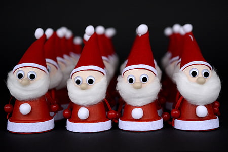 Santa Claus minifigure collection