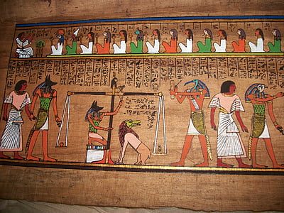 Egyptian hieroglyphics board