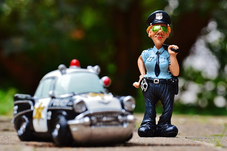 police man action figure