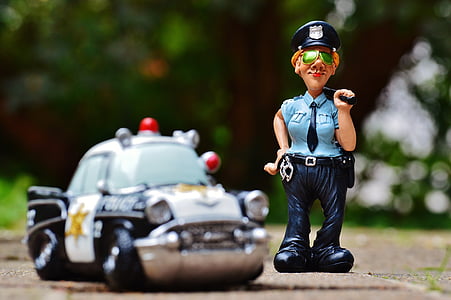police man action figure