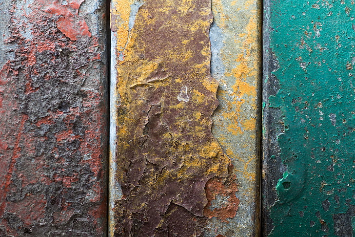 background, metal, old paint, structure, stainless