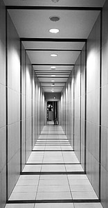 white corridor
