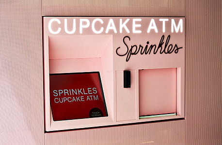 pink Cupcake ATM machine