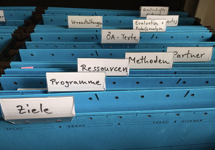 blue metal folder cases