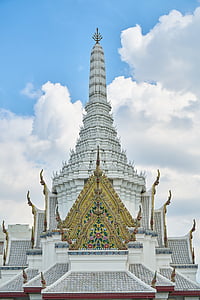 front of temple during daytime