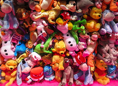 assorted plush toy collection