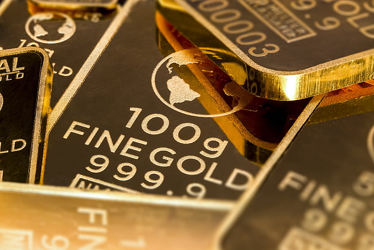 100 G fine gold bar