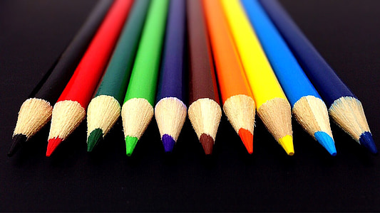 assorted color pencil lot