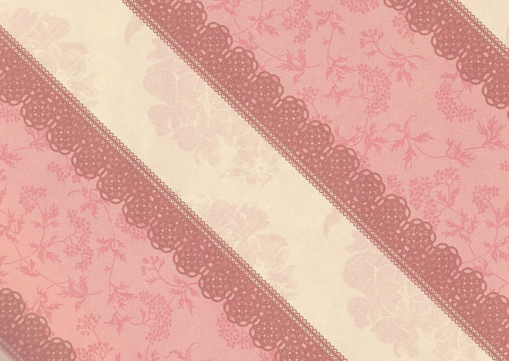 beige and pink textile