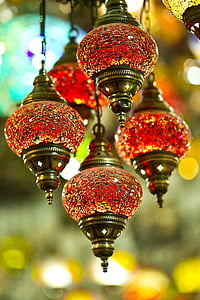 several pendant lamps