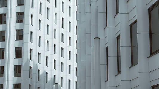 photography of white buildings during daytime