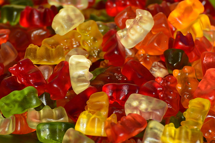 Royalty-Free photo: Jelly gum lot | PickPik