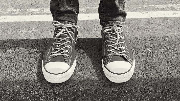 photo: photo of person low-top shoes | PickPik