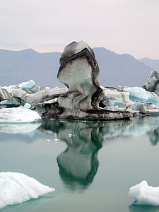 iceberg surrounded with body of water