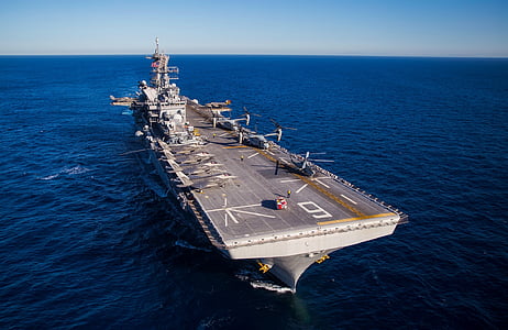 high angle photo of carrier