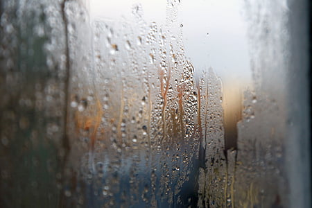 cristal, mood, rain, rain water drops, wet, wet glass