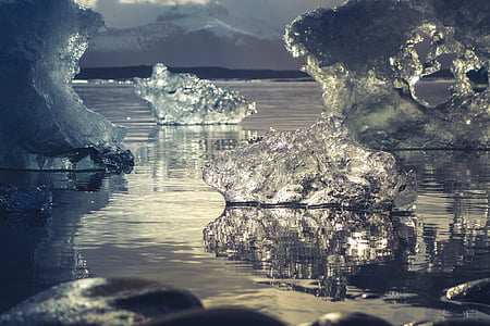 melting iceberg photo