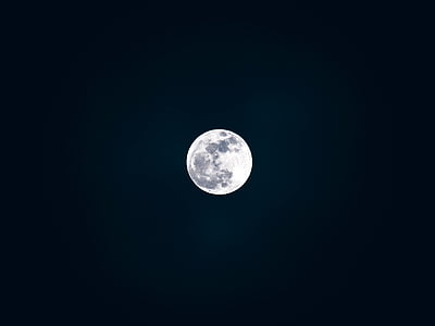 full moon digital wallpaper