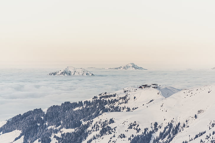 white mountains during daytime