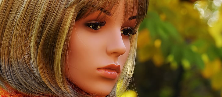 Royalty Free Photo Closeup Photo Of 3d Illustration Of Blonde