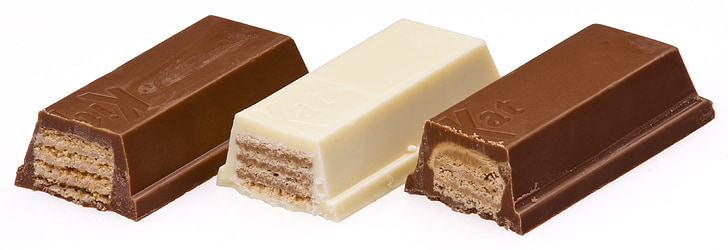 Kitkat chocolate and milk bars