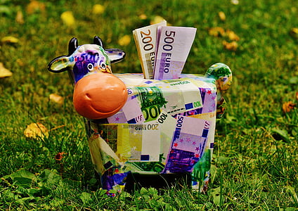 cow coin bank