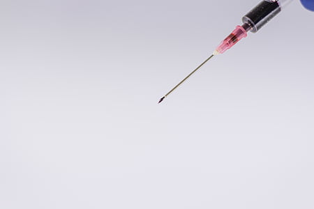 clear syringe