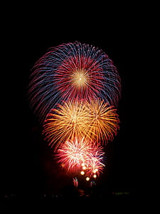 assorted color of fireworks during nighttime