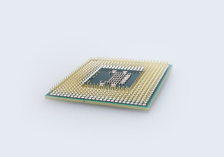 gold and black computer processor