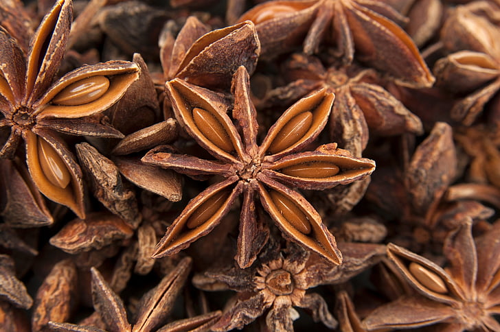 brown star anise