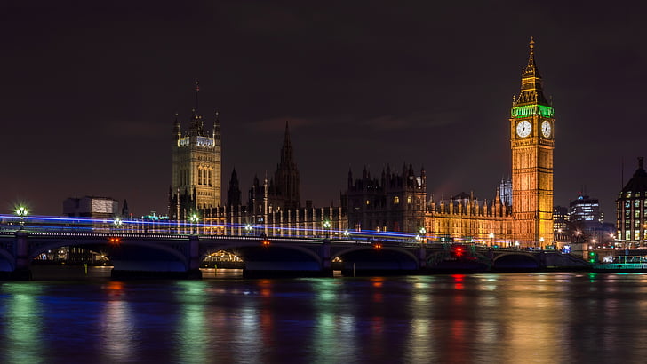 Big Ben Tower London during night