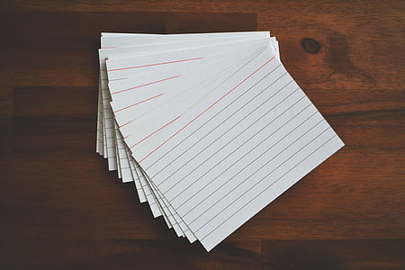 white lined papers