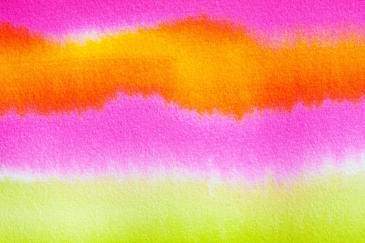 pink, orange, and yellow abstract artwork