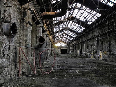 photography of empty abandonded building