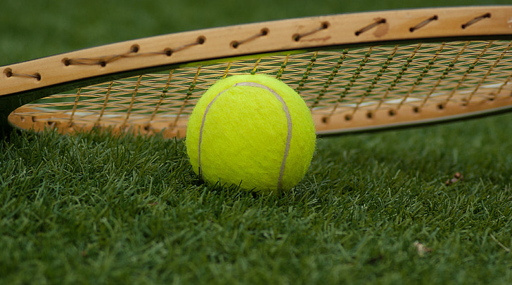 yellow tennis ball