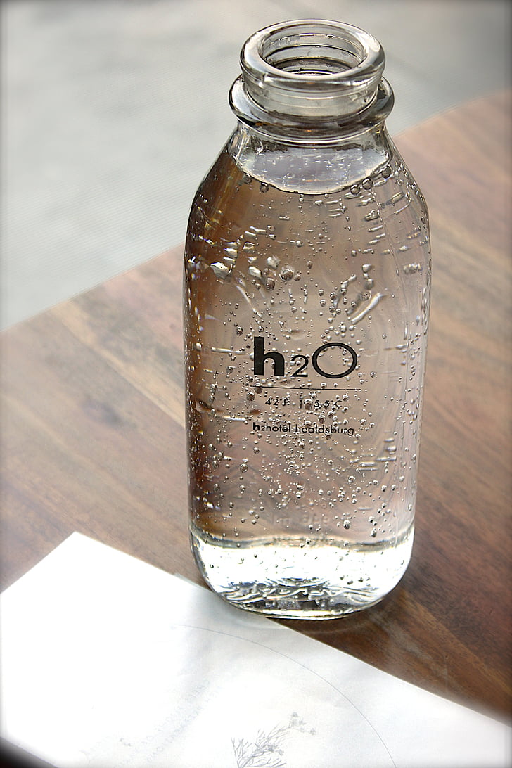 full H2O bottle