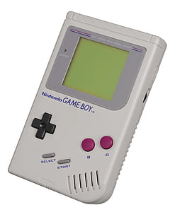 white Nintendo Game Boy