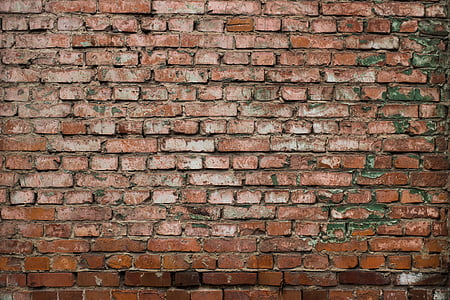 brown concrete brick wall