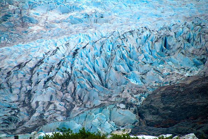 alaska, ice, glacier