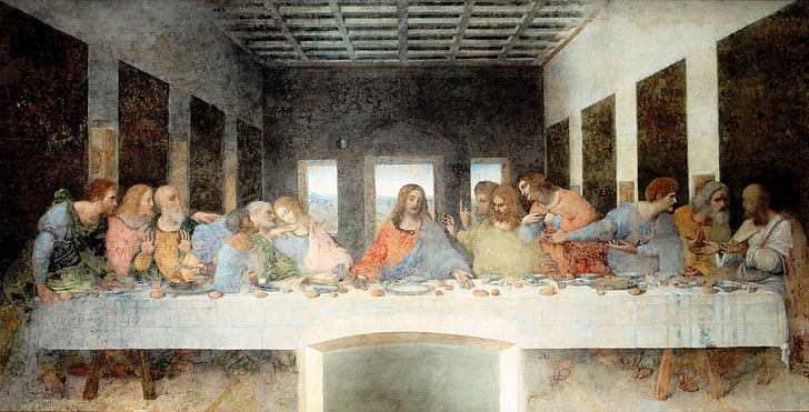 The Last Supper painting by Leonardo Da Vinci