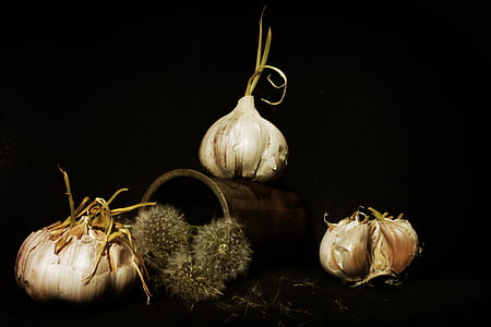 three white onions